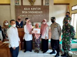 Monitoring Penyaluran BLT DD di Dua Desa, Ini Pesan Camat Cigedug