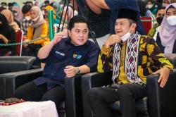 Erick Thohir Hembuskan Penguatan Ekonomi Kreatif di Lamongan