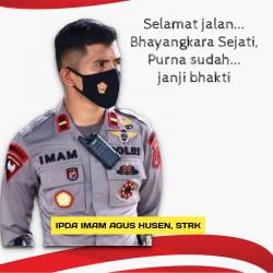 Ipda Imam Meninggal Dunia saat Amankan Demo 11 April