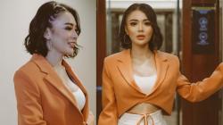 Wika Salim Bikin Netizen Merapat dengan Gaya Aduhai di Lift