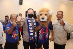 Pesan Kapolres Malang pada Aremania saat Silaturrohmi