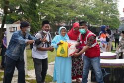 Nuzulul Qur'an, IJTI Galuh Raya Ciamis berikan santunan paket sembako dan takjil