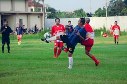 Gol Penalti Menit Akhir Buyarkan Kemenangan X-Ubhara Old Star