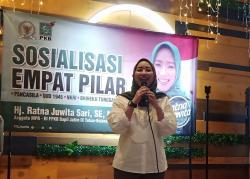 Anggota DPR RI, Ratna Juwita Sari Kembali Sosialisasikan Empat Pilar Kebangsaan