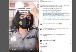 Viral Kisah Polwan Cantik Anak Pemulung Jadi Polisi, Netizen: Waktu Berangkat Tes Juga Direndahkan