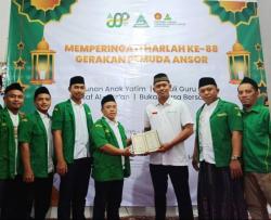 YMSML Wakafkan 100 Mushaf Al Qur'an kepada GP Ansor Depok