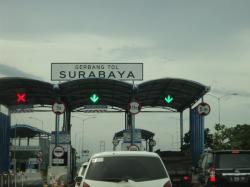 Volume Kendaraan Masuk Surabaya Lewat Tol Naik 3,1 Persen