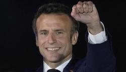 Kalahkan Capres Anti Jilbab, Emmanuel Macron Terpilih Lagi Jadi Presiden Prancis