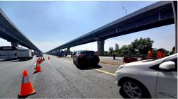 Tol Jakarta-Cikampek Macet Panjang, Jasa Marga Terapkan Contraflow Sejak Pagi