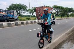 Mudik Lebaran, Guteng  Gowes Sepeda Tangerang-Magelang