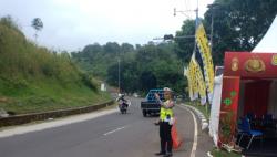 Jumlah Pemudik jalur Gentong Tasikmalaya Alami Peningkatan, Polres Bentuk 14 Pos Pengaturan Mudik