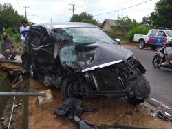 2 Mobil Terlibat Adu Kambing Saat Lebaran Pertama, 6 Orang Alami Luka-luka