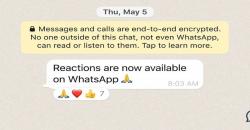 WhatsApp Gulirkan Reaksi Emoji