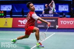 Anthony Sinisuka Ginting Pecah Telor di Perempat Final Thomas Cup 2022