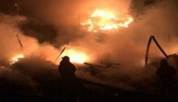 Lokasi Pembakaran Limbah Kapur di Cipatat Bandung Barat Ludes Terbakar