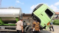 Ngemplang Pajak, Aset Truk Tangki Susu Disita KPP Pratama Boyolali