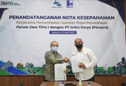 PJT I dan Indra Karya Kolaborasi Optimasi Penguatan Peran BUMN Sektor Sumber Daya Air