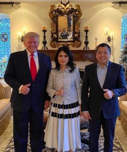 Bertemu Sahabatnya, Hary Tanoesoedibjo Bicara Banyak Hal dengan Donald Trump