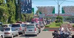 Arus Balik Dan Arus Masuk Objek Wisata Pantai Pangandaran, Macet Parah