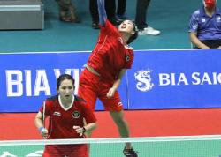 Ribka/Febby Sikat Ganda Vietnam, Indonesia Lolos ke Final SEA Games 2021.