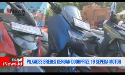 Video Pilkades Serentak Brebes, Panitia Sediakan Doorprize 19 Motor