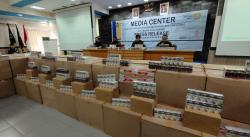 1,92 Juta Rokok Tanpa Cukai Diamankan, Rp1.483 Milyar Uang Negara Terselamatkan