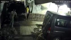 Viral, Aksi Pencurian Mobil Bak Terbuka di Indramayu Terekam CCTV, Kini 3 Pelaku Diburu Polisi