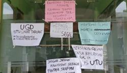 Protes Pelecehan Seksual, Mahasiswa UTU Meulaboh Segel Rektorat