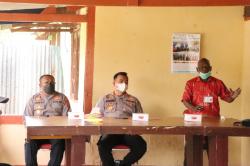 Pro dan Kontra Pembentukan DOB, Kapolres Sorong Kota Silaturahmi Dengan Kepala Suku
