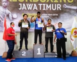 Keren! Cabor Kick Boxing Kabupaten Probolinggo Sabet 2 Medali Emas di Open Tournament se-Jatim