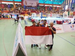 Maikhel Robberd Muskita jadi Raja Kelas 75-81 Kg Sea Games 2022