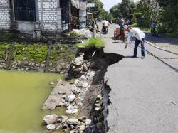 Perbaikan Jembatan Kelampok Menelan Rp1,1 Miliar