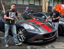 Mobil Ferrari Indra Kenz Seharga 5 Milyar Resmi Disita