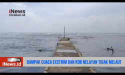 Video Dampak Cuaca Ekstrim dan Rob, Ratusan Nelayan Sudah Sepekan Tidak Melaut