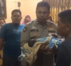 Geger, Pasutri di Palembang Temukan Bayi di Teras Rumah