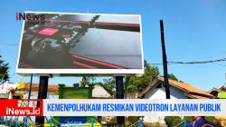 Video Kemenpolhukam Resmikan Videotron Layanan Publik di Slawi