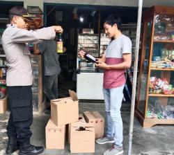 Polisi Banyuwangi Operasi Warung Penjual Miras, Ini Hasilnya