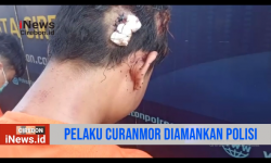 Video Dua Pelaku Curanmor Dihakimi Massa saat Hendak Mencuri