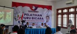 Hadapi Pemilu 2024, Partai Perindo Jawa Timur Gelar Pelatihan Juru Bicara