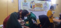 Puluhan Anak Yatim di Cirebon Mengikuti Sunatan Massal yang Digelar Yayasan Harapan Robani