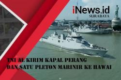 TNI Angkatan Laut Kirim KRI I Gusti Ngurah Rai-332 dan Satu Pleton Marinir ke Hawai
