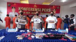 Pakai Pukat Trawl, 7 Kapal Diamankan Polda Babel di Perairan Karang Suji, 7 Nahkoda Jadi Tersangka