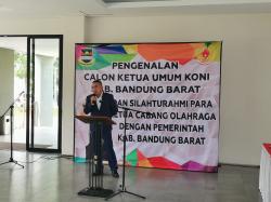 Agus Mulya Bertekad Bawa KONI KBB Lebih Berprestasi dan Cari Dukungan Sponsor