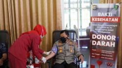 Sambut Hari Bhayangkara Ke 76 Polda Papua Barat Gelar Aksi Donor Darah Presisi