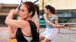 Seksi Mana, Wulan Guritno atau Dian Sastro Kala Bermain Tenis?