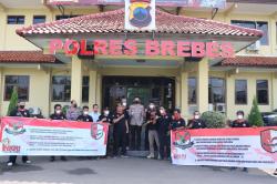 Dukung Berantas Khilafatul Muslimin, Polres Brebes Dapat Dukungan Ormas