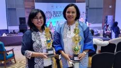 Toraja Utara Raih Dua Penghargaan Terbaik di Ajang Sulsel Craft Show 2022