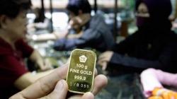 Harga Emas Hari Ini Stabil, Rp1.404.000 per Gram