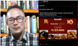 Budayawan Sebut Masakan Padang Babi Menyalahi Filosofi dan Adat Minang