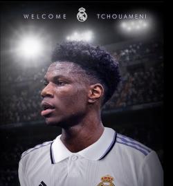 Aurelien Tchouameni Resmi Diboyong Real Madrid